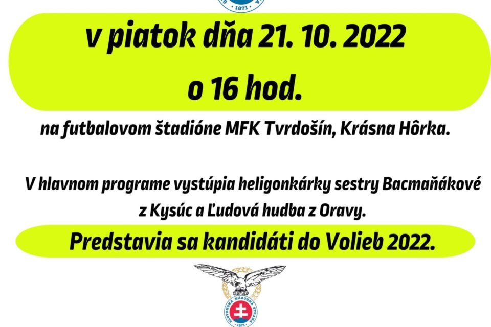 Predstavenie Kandidátov Do Regionálnych Volieb 2022 21. 10. 2022 O 16: ...