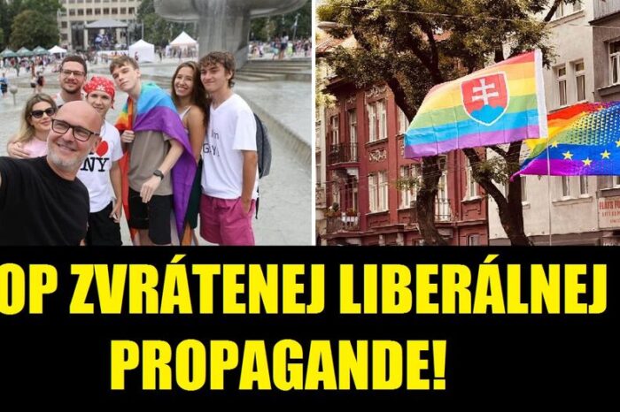 LIBERÁLNA PROPAGANDA VYŠUMELA A NA SLOVENSKU KONČÍ!