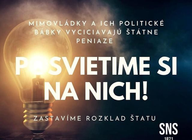 SNS sprísni zákon o mimovládnych organizáciách