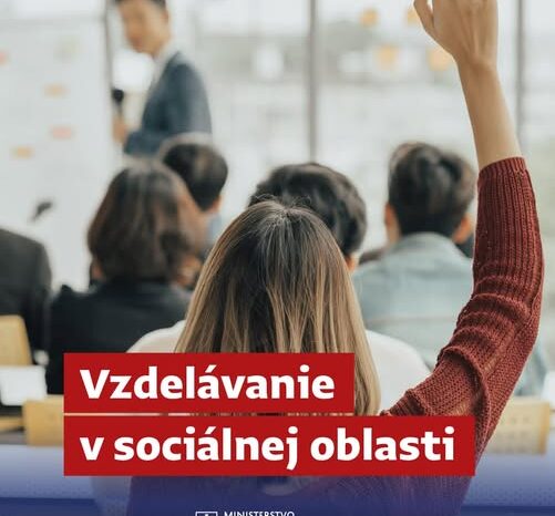 PODPORA VZDELÁVANIA V OBLASTI SOCIÁLNYCH SLUŽIEB